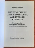 Eugenio curiel dall’esoterismo all’intrigo funesto. L’antroposofia, l’operaismo corporativo e la cospirazione antifascista
