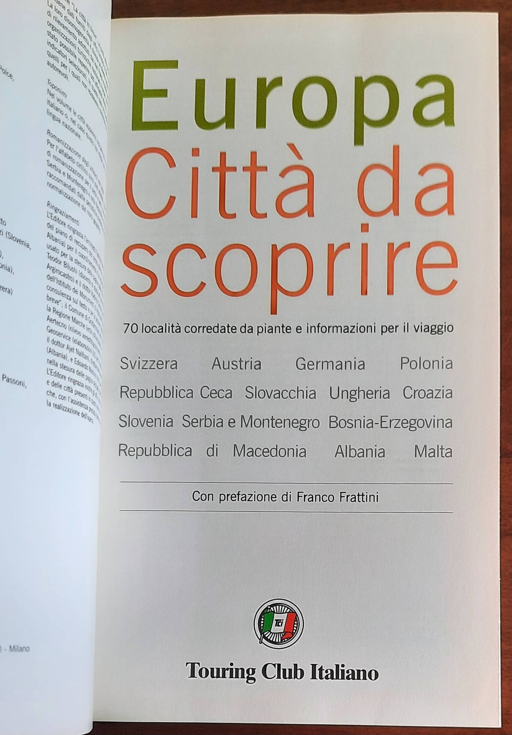 Europa. Città da scoprire - Vol. 03 - 70 località corredate da piante e informazioni per il viaggio