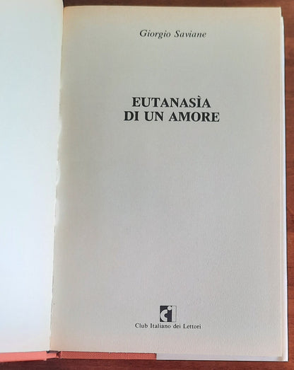 Eutanasia di un amore