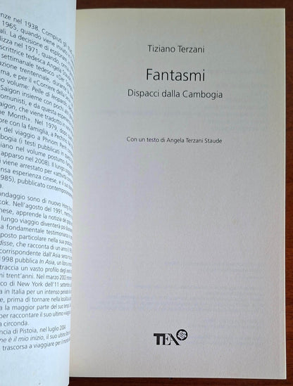 Fantasmi. Dispacci dalla Cambogia - Tiziano Terzani - Tea