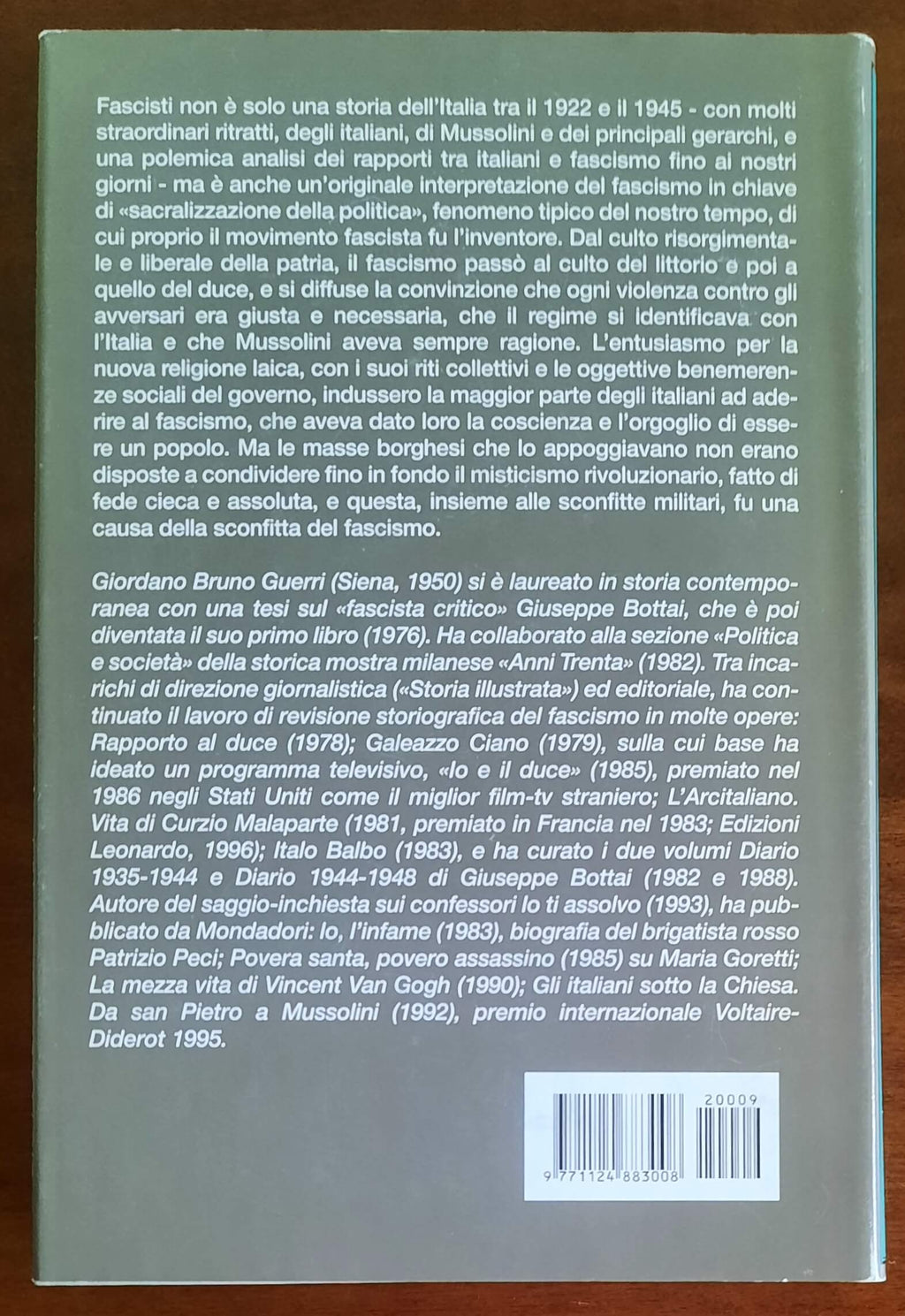 Fascisti. Gli italiani di Mussolini. Il regime degli italiani - Biblioteca Storica