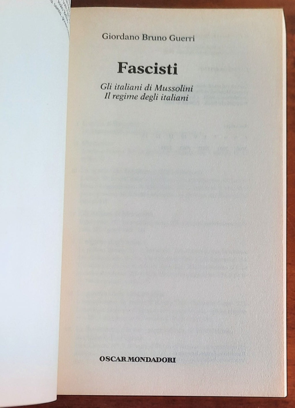 Fascisti. Gli italiani di Mussolini. Il regime degli italiani