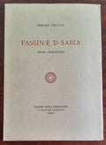 Fassin-e ’d sabia. Prose piemonteise