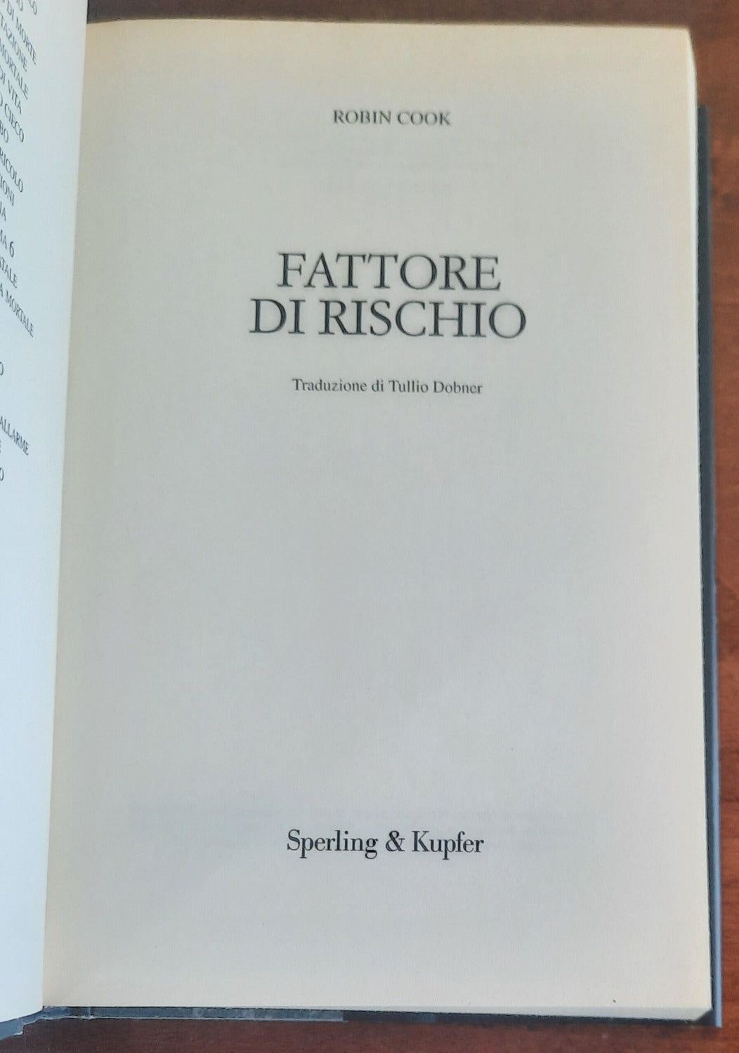 Fattore di rischio