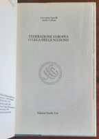 Federazione Europea o Lega delle Nazioni - Edizioni Studio Tesi