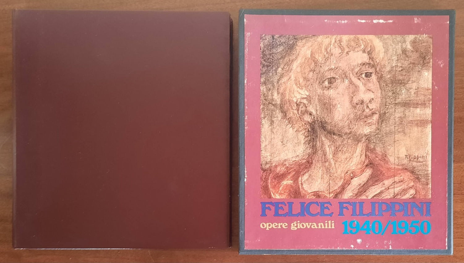 Felice Filippini: Opere giovanili 1940/50 ( con un disegno originale )