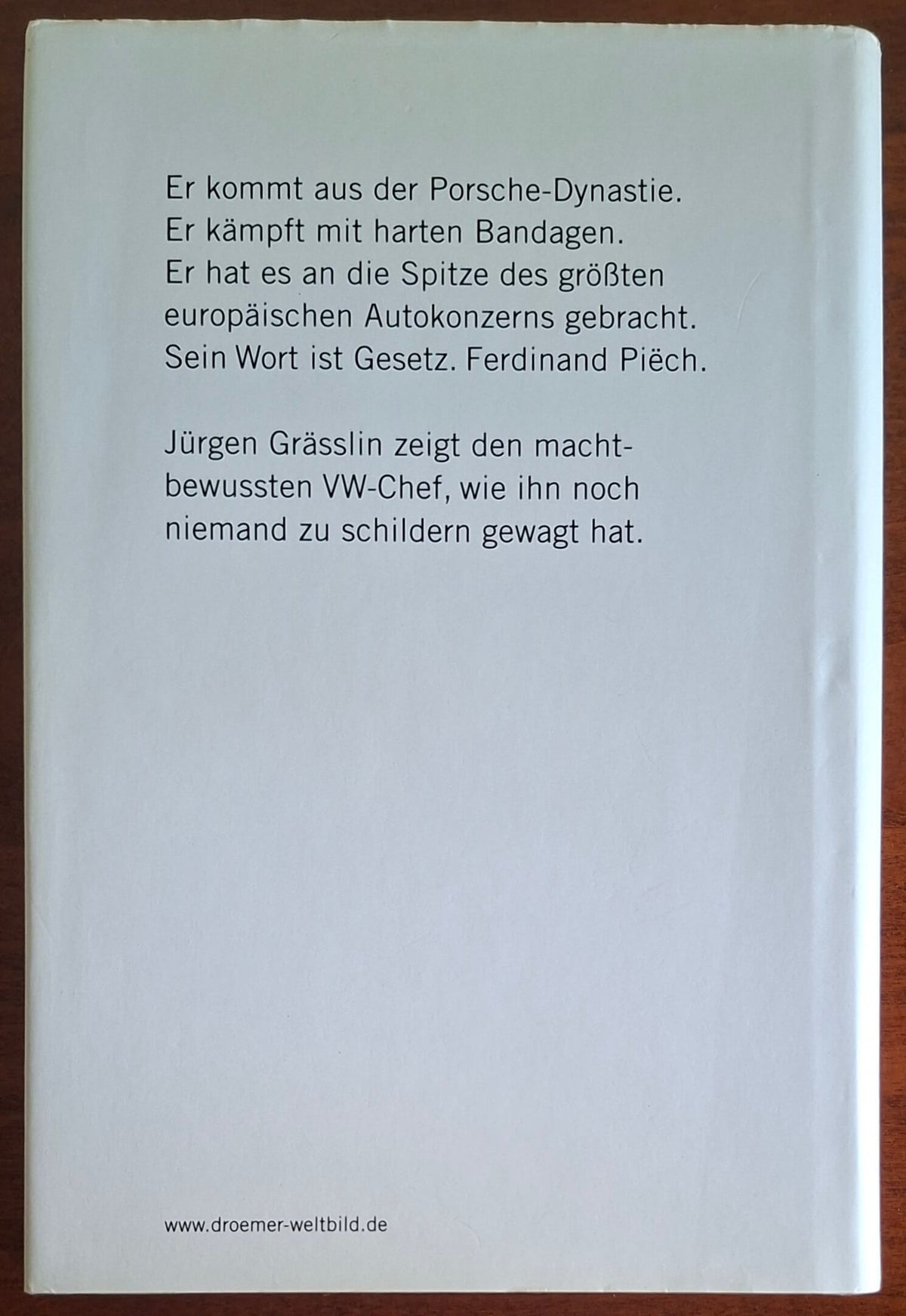 Ferdinand Piech. Techniker der Macht