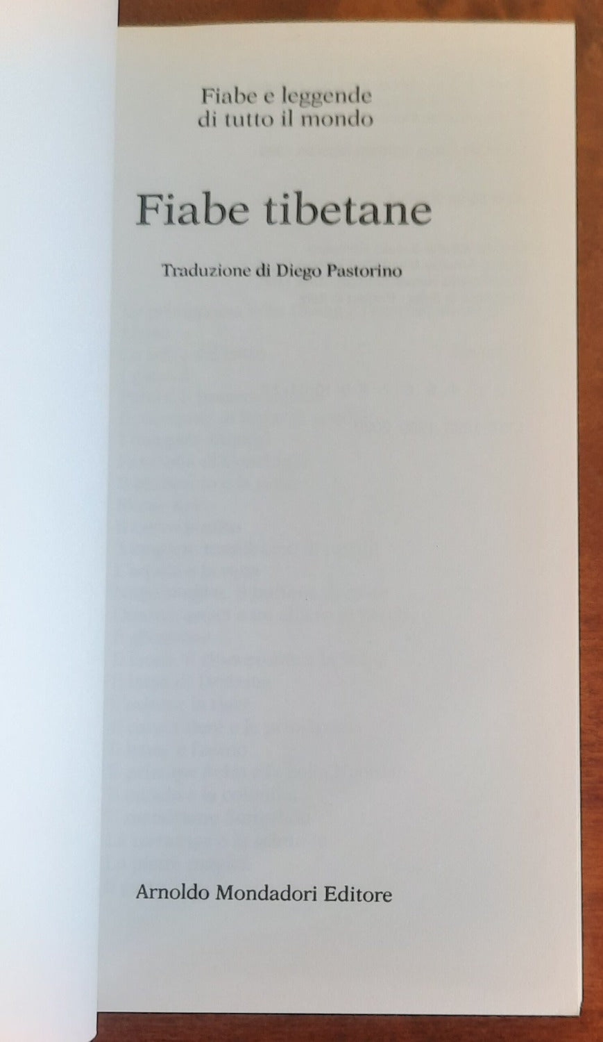 Fiabe tibetane e leggende di tutto il mondo - Mondadori - Libreria Biellese