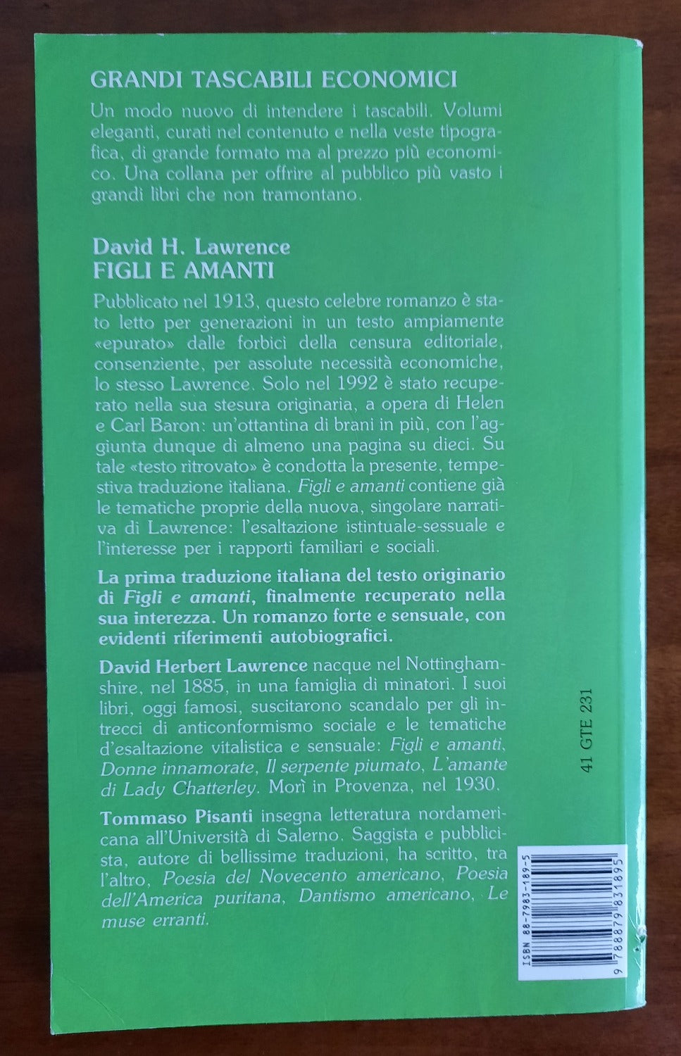 Figli e amanti - D.H. Lawrence - 1993