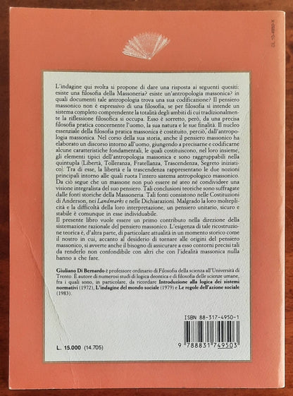 Filosofia della massoneria - Giuliano Di Bernardo - Marsilio