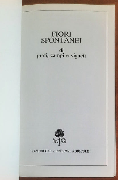 Fiori spontanei di prati, campi e vigneti - Edagricole