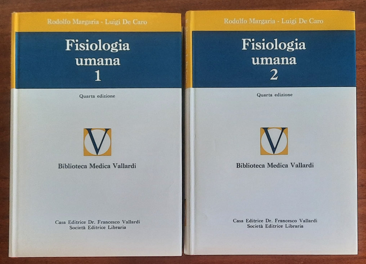 Fisiologia umana - in due vol. - Biblioteca Medica Vallardi