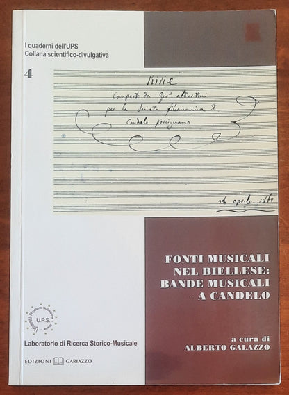 Fonti musicali nel Biellese bande musicali a Candelo