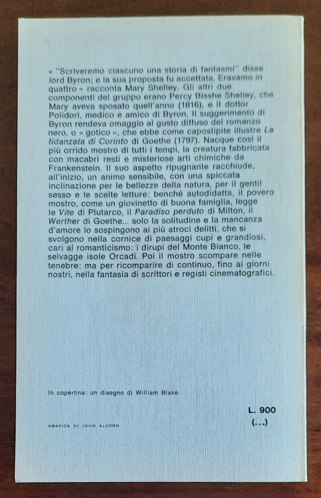 Frankenstein - di Mary Shelley - B.U.R.