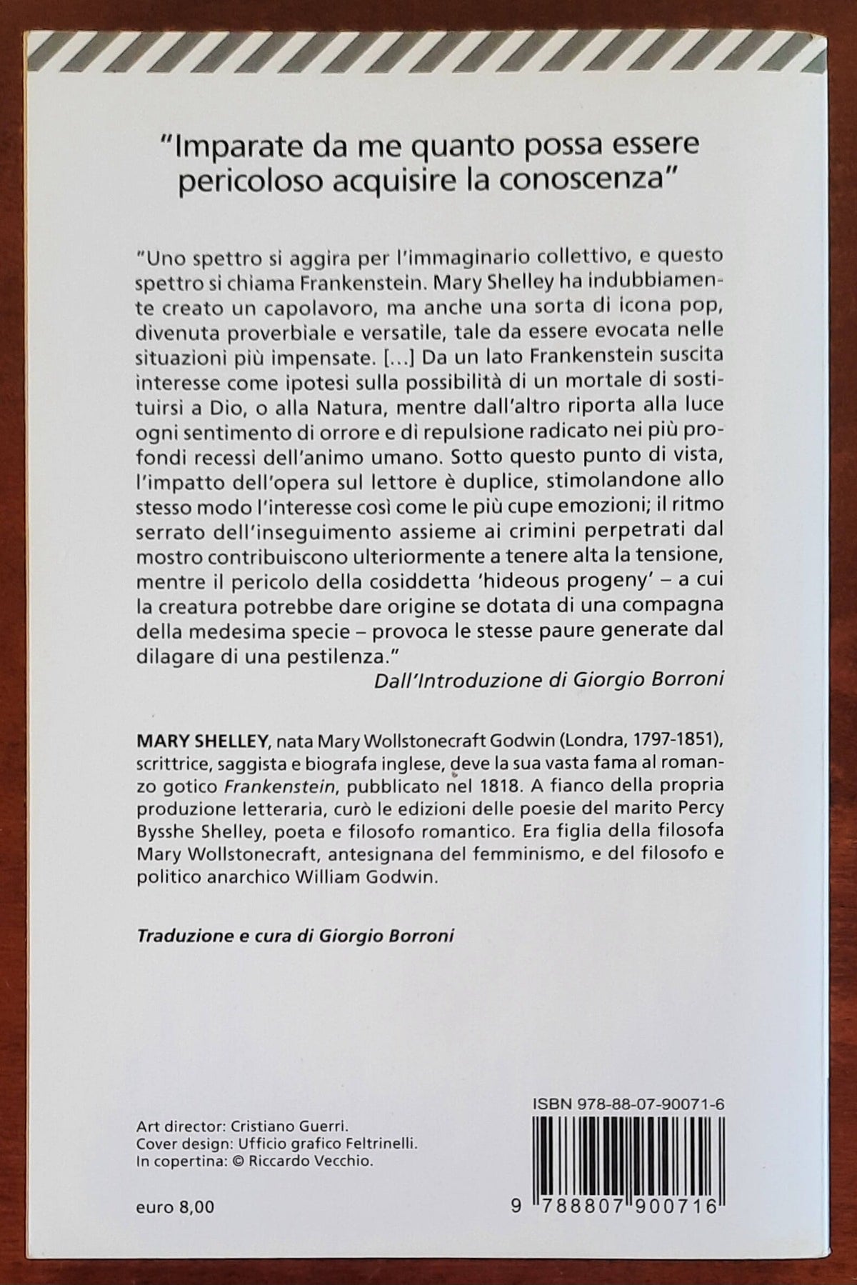 Frankenstein - di Mary Shelley - Feltrinelli