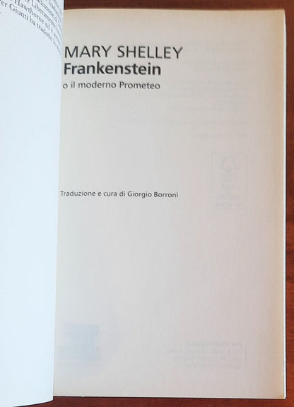 Frankenstein - di Mary Shelley - Feltrinelli