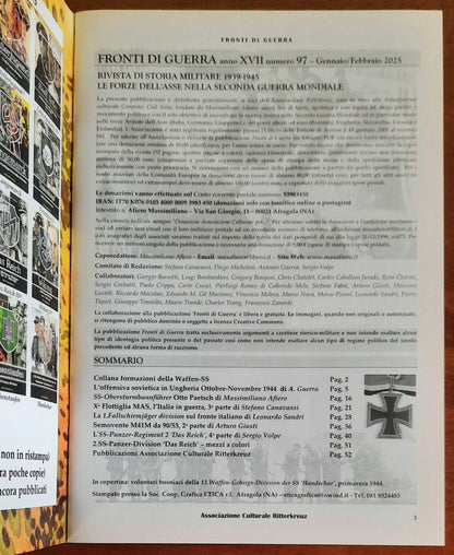 Fronti di Guerra. Rivista di Storia Militare 1939-1945 - Numero 97 Gennaio/Febbraio 2025