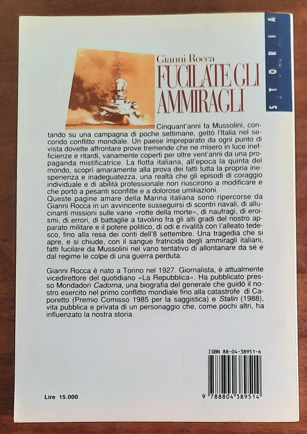 Fucilate gli ammiragli. La tragedia della Marina italiana nella second