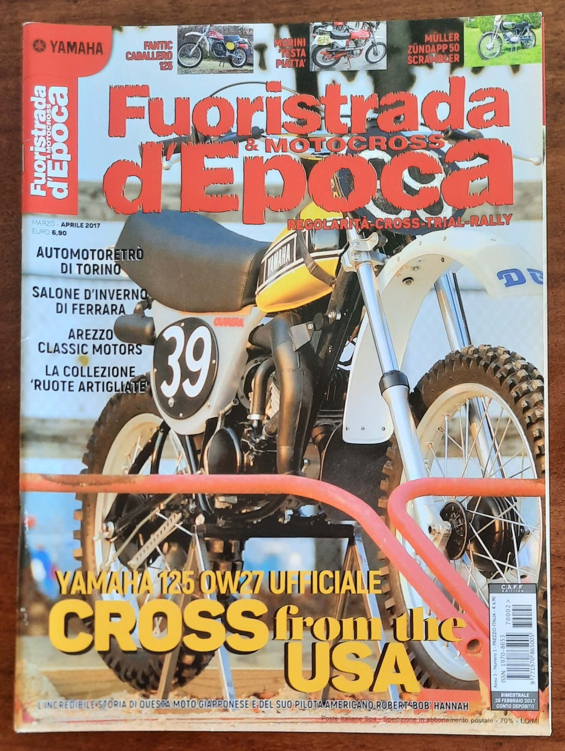 Fuoristrada & Motocross d’Epoca - Anno III - n. 2 - Mar/Apr 2017