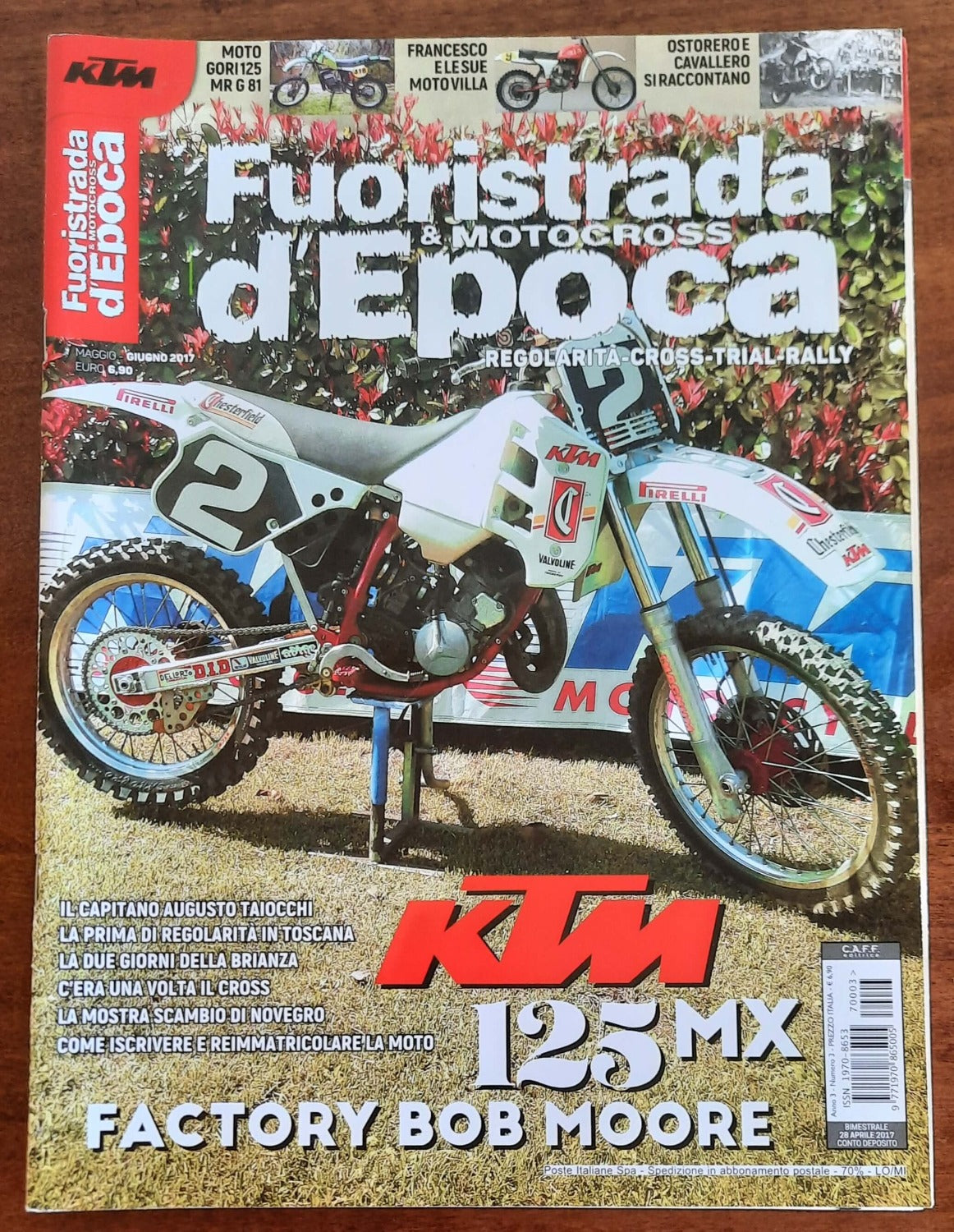 Fuoristrada & Motocross d’Epoca - Anno III - n. 3 - Mag/Giu 2017
