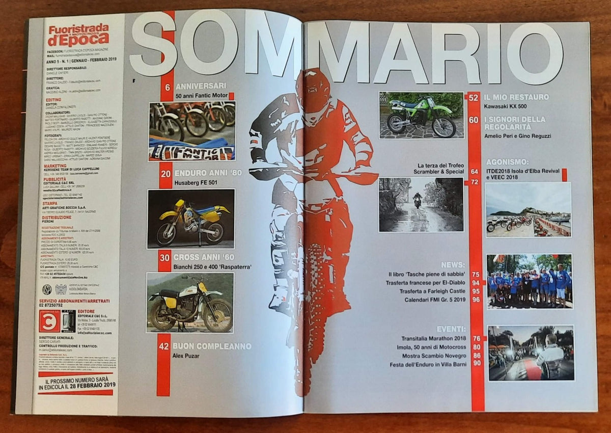 Fuoristrada & Motocross d’Epoca - Gen/Feb 2019