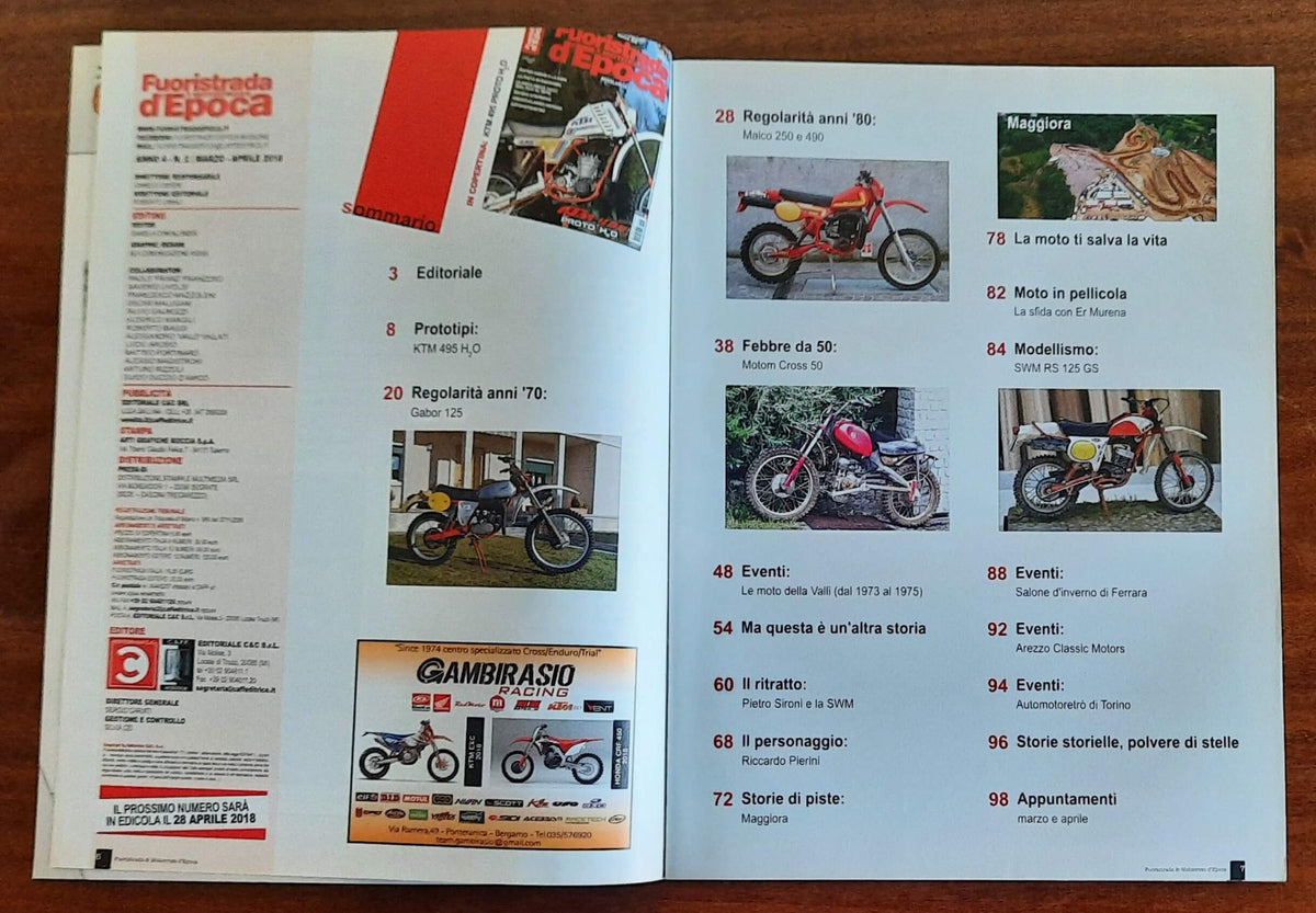 Fuoristrada & Motocross d'Epoca - Mar/Apr 2018