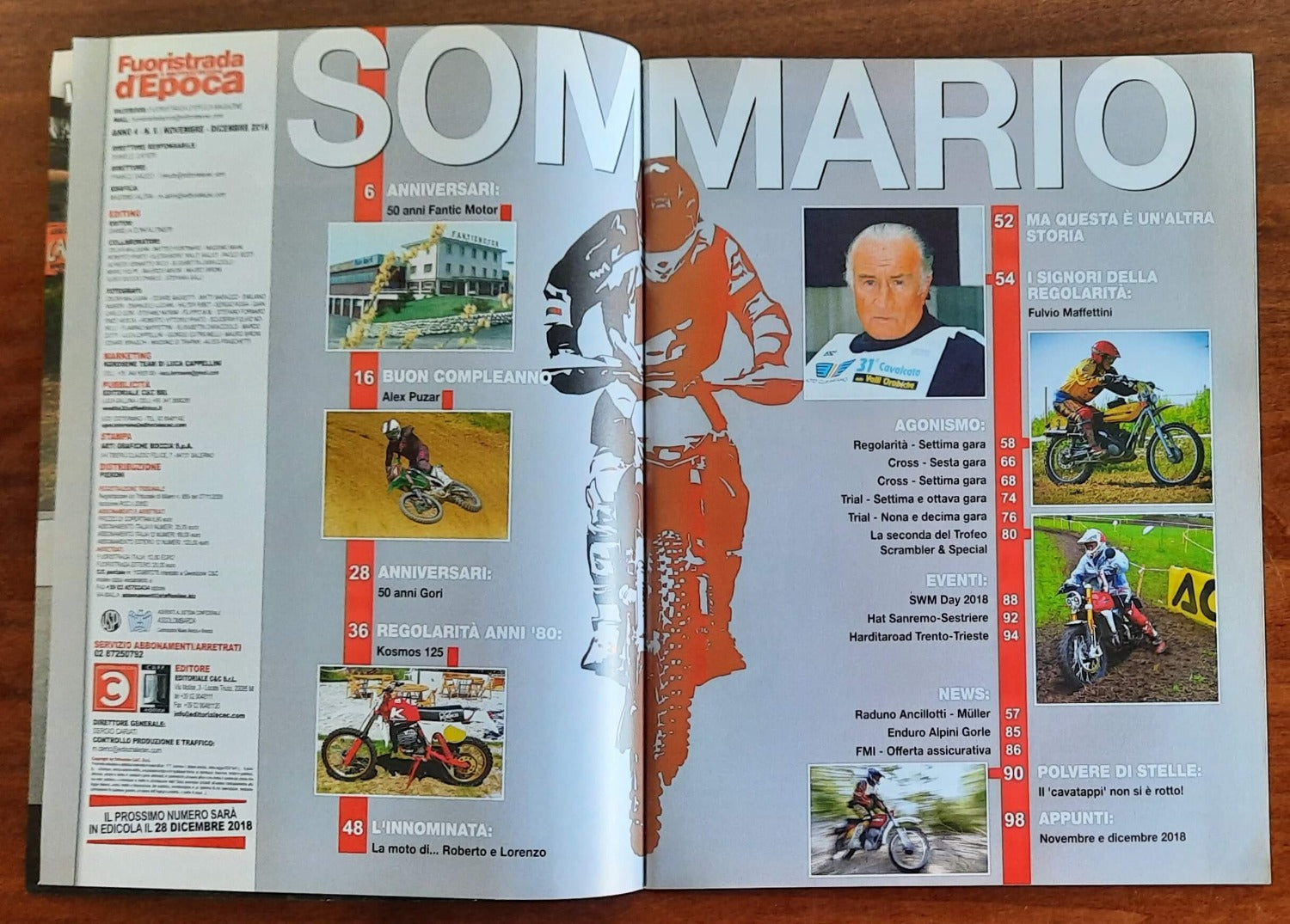 Fuoristrada & Motocross d'Epoca - Nov/Dic 2018