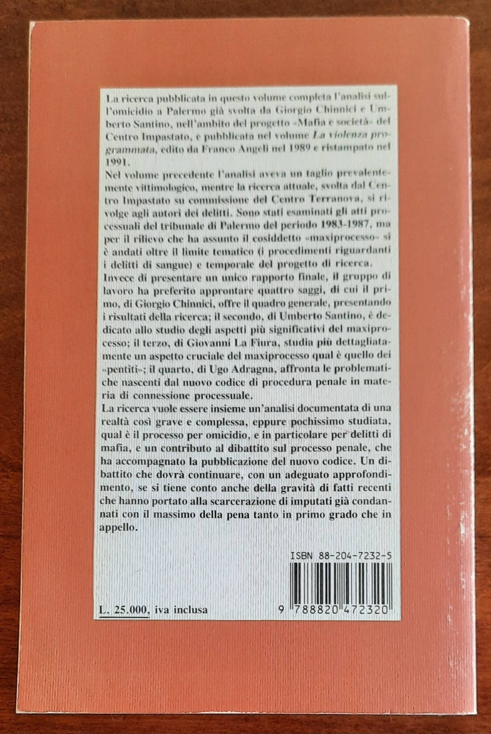 Gabbie vuote. Processi per omicidio a Palermo dal 1983 al maxiprocesso