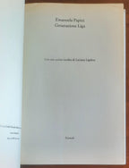 Generazione Liga - di Emanuela Papini - Einaudi