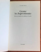Gente in Aspromonte - di Corrado Alvaro - Garzanti