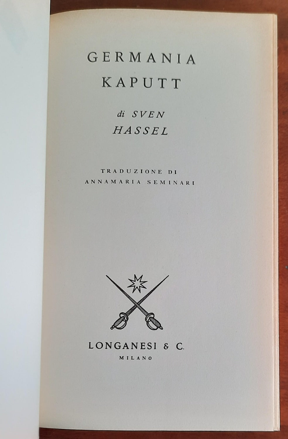Germania kaputt - di Sven Hassel - Libreria Biellese