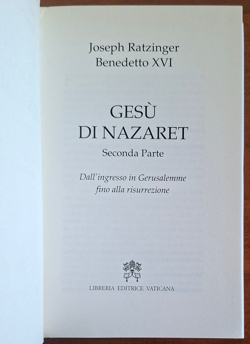 Gesù di Nazaret. Dall'ingresso a Gerusalemme fino alla risurrezione