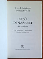Gesù di Nazaret. Dall'ingresso a Gerusalemme fino alla risurrezione