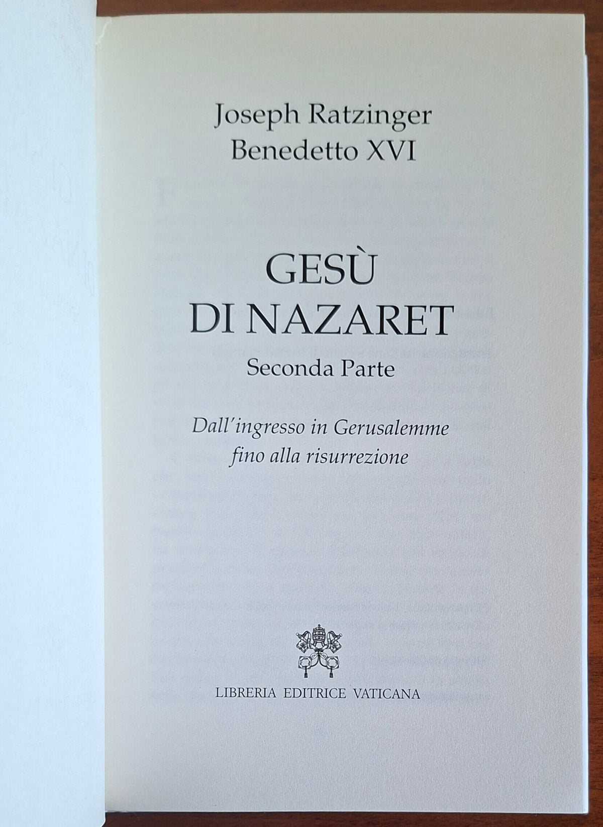 Gesù di Nazaret. Dall'ingresso a Gerusalemme fino alla risurrezione