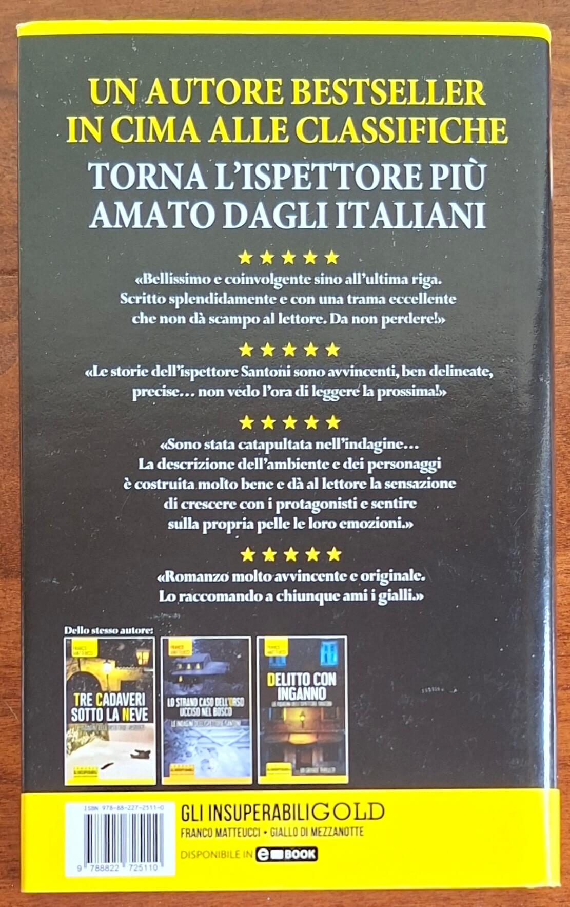 Giallo di mezzanotte. Le indagini dell'ispettore Santoni