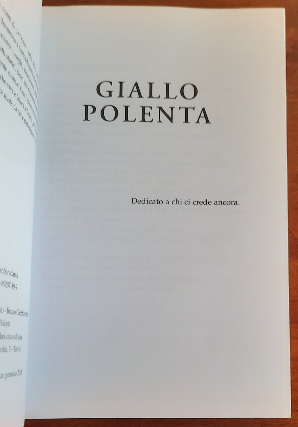 Giallo polenta. Misteri sulla neve - Libreria Biellese