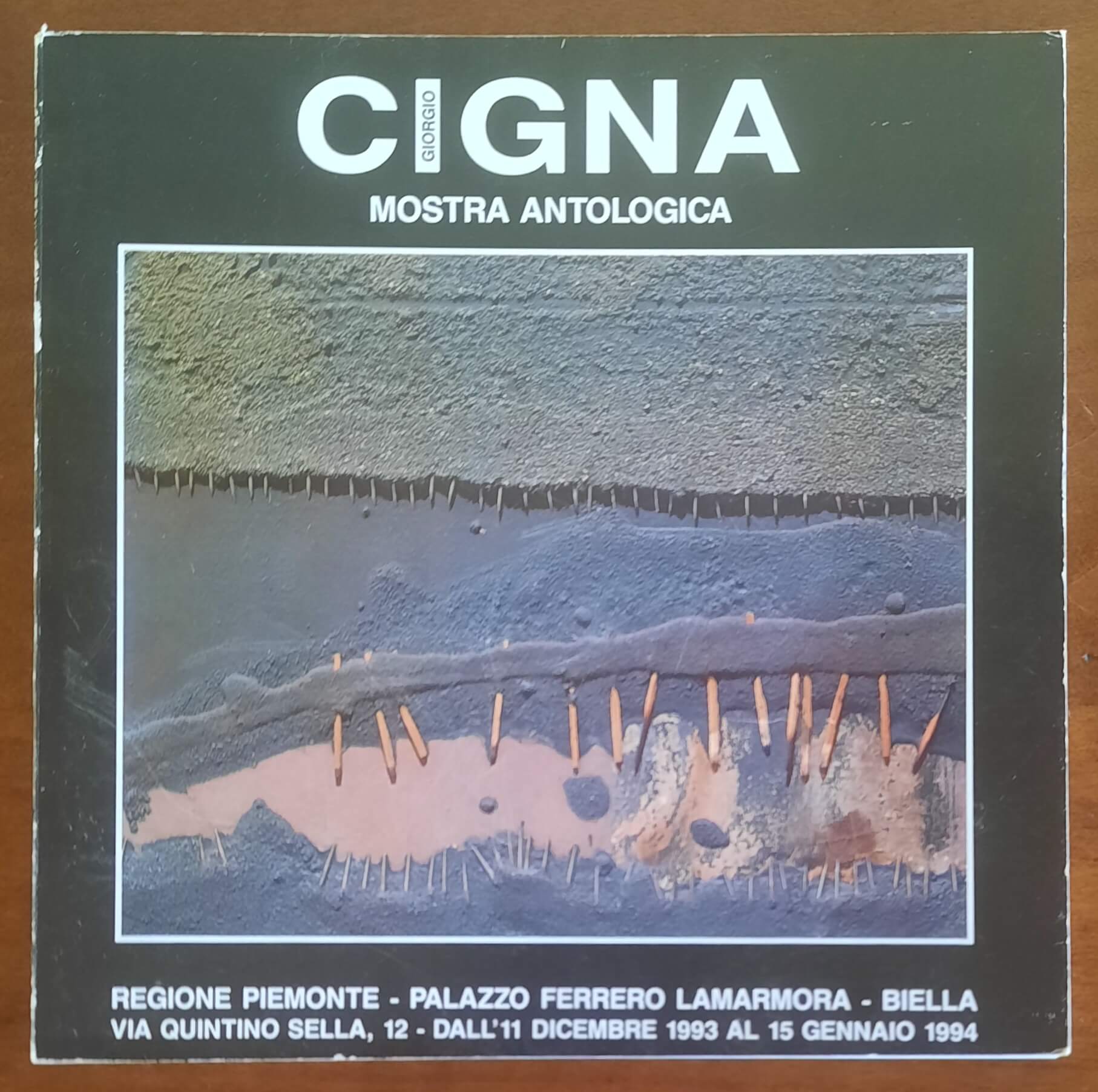 Giorgio Cigna. Mostra antologica 1957-1991