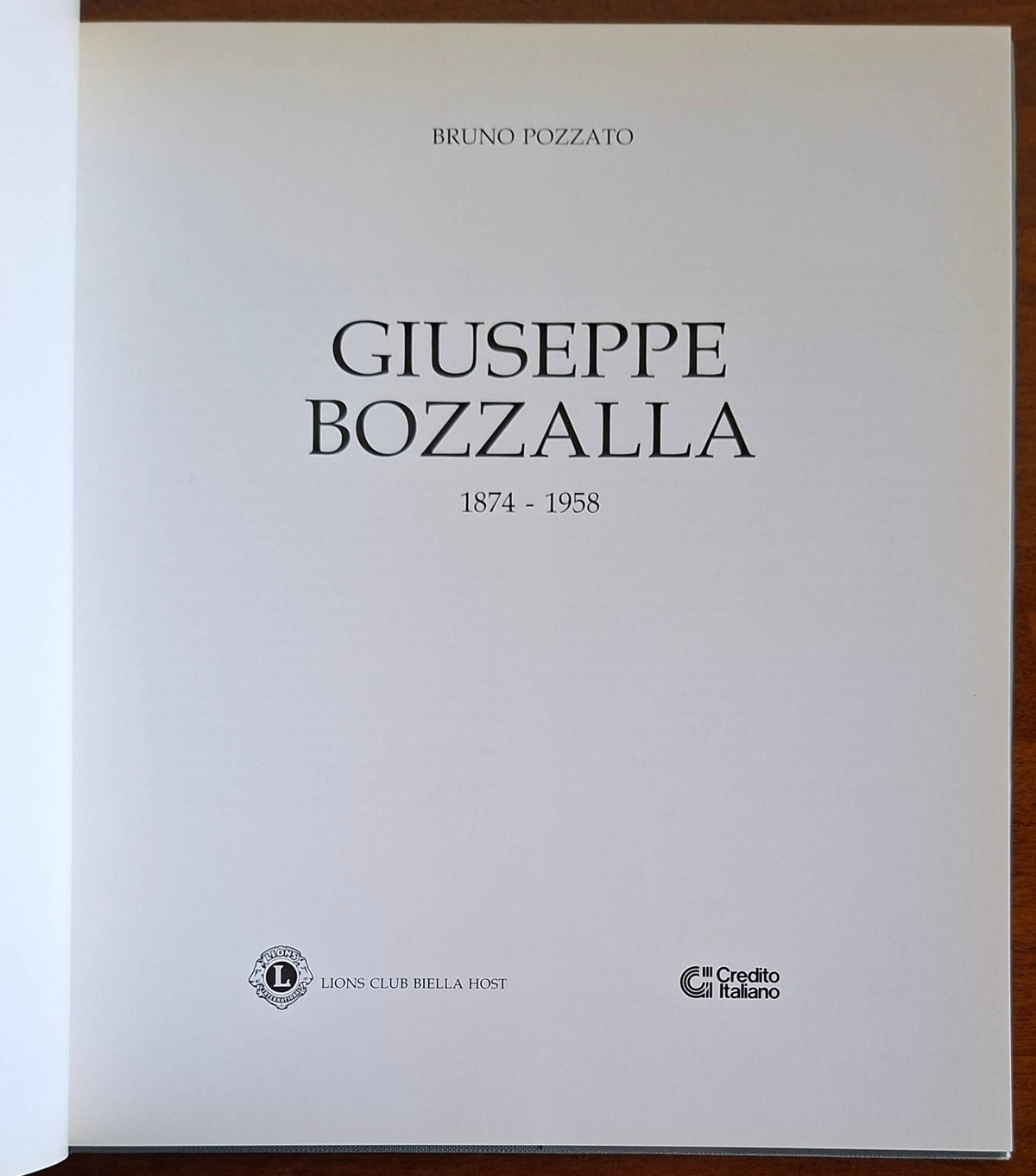 Giuseppe Bozzalla 1874 - 1958