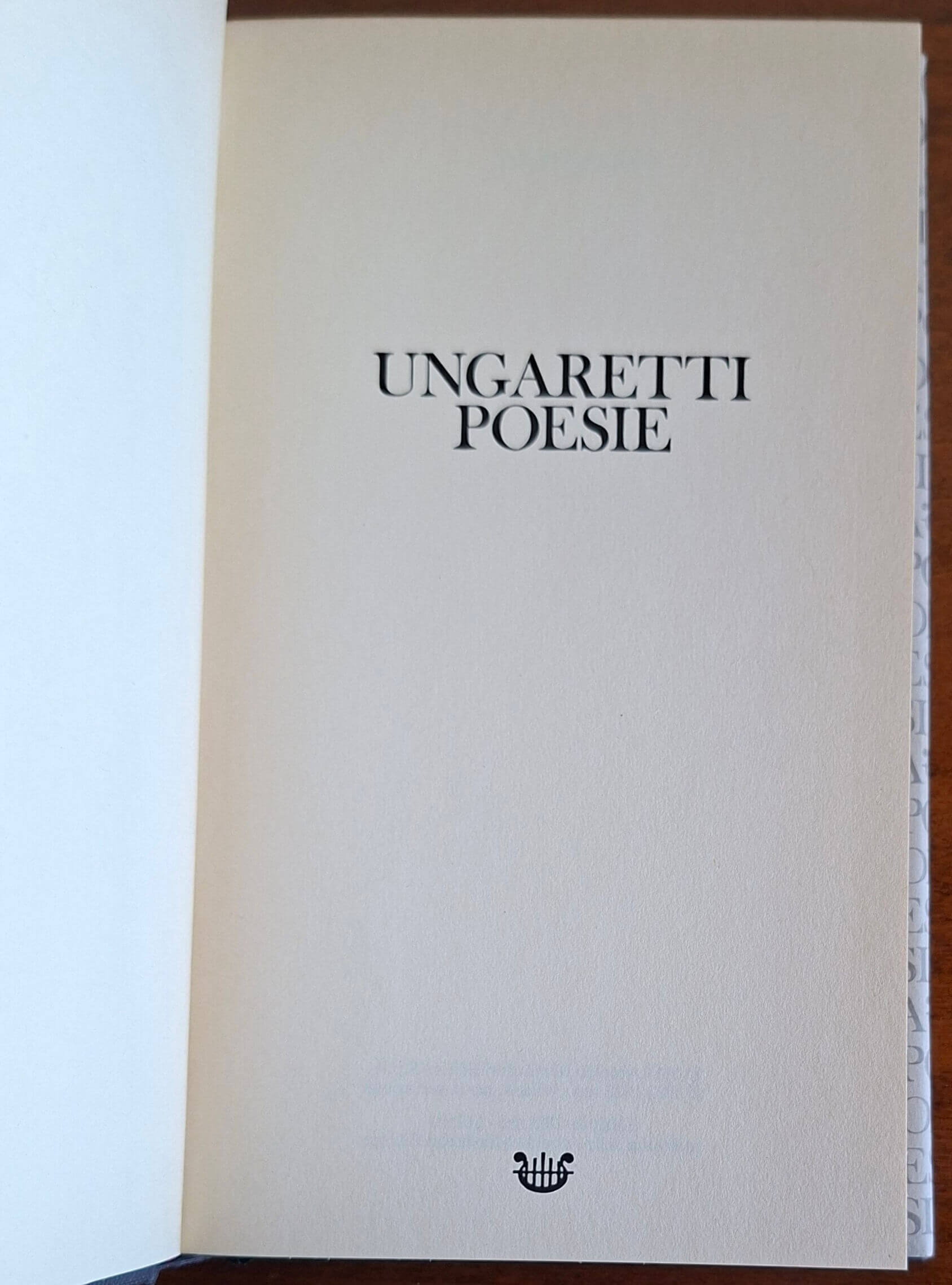 Giuseppe Ungaretti: Poesie - CDE