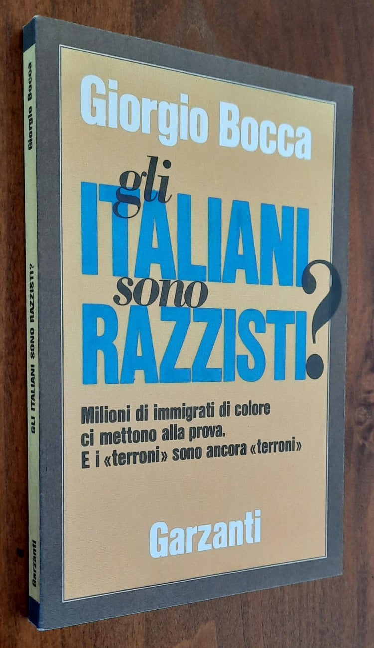 Gli italiani sono razzisti? - Garzanti - Libreria Biellese