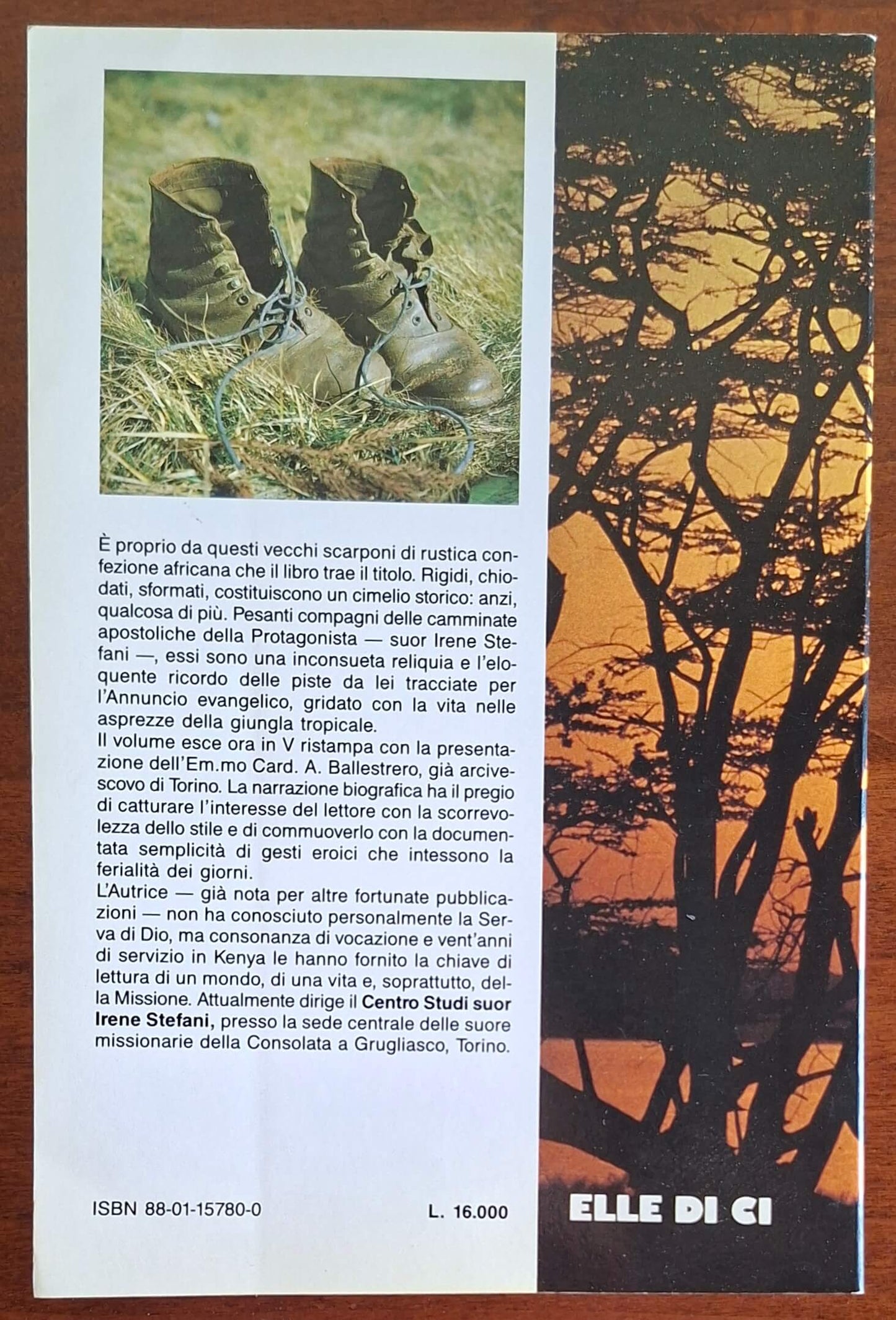 Gli scarponi della gloria. Sulle piste del Vangelo. Suor Irane Stefani 1891 - 1930