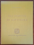 Gli statuti di Gattinara - Virglio Crovella - Sandro Maria Rosso Editore