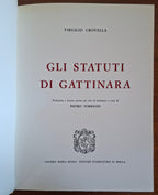Gli statuti di Gattinara - Virglio Crovella - Sandro Maria Rosso Editore
