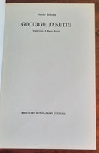 Goodbye, Janette - di Harold Robbins