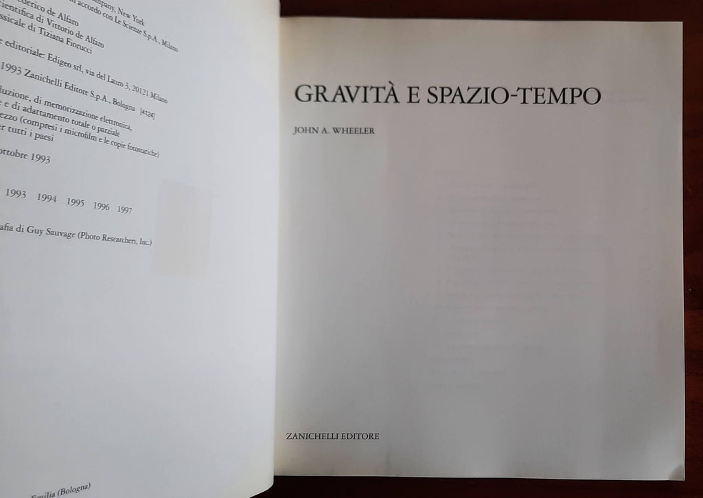 Gravità e spazio-tempo - Zanichelli