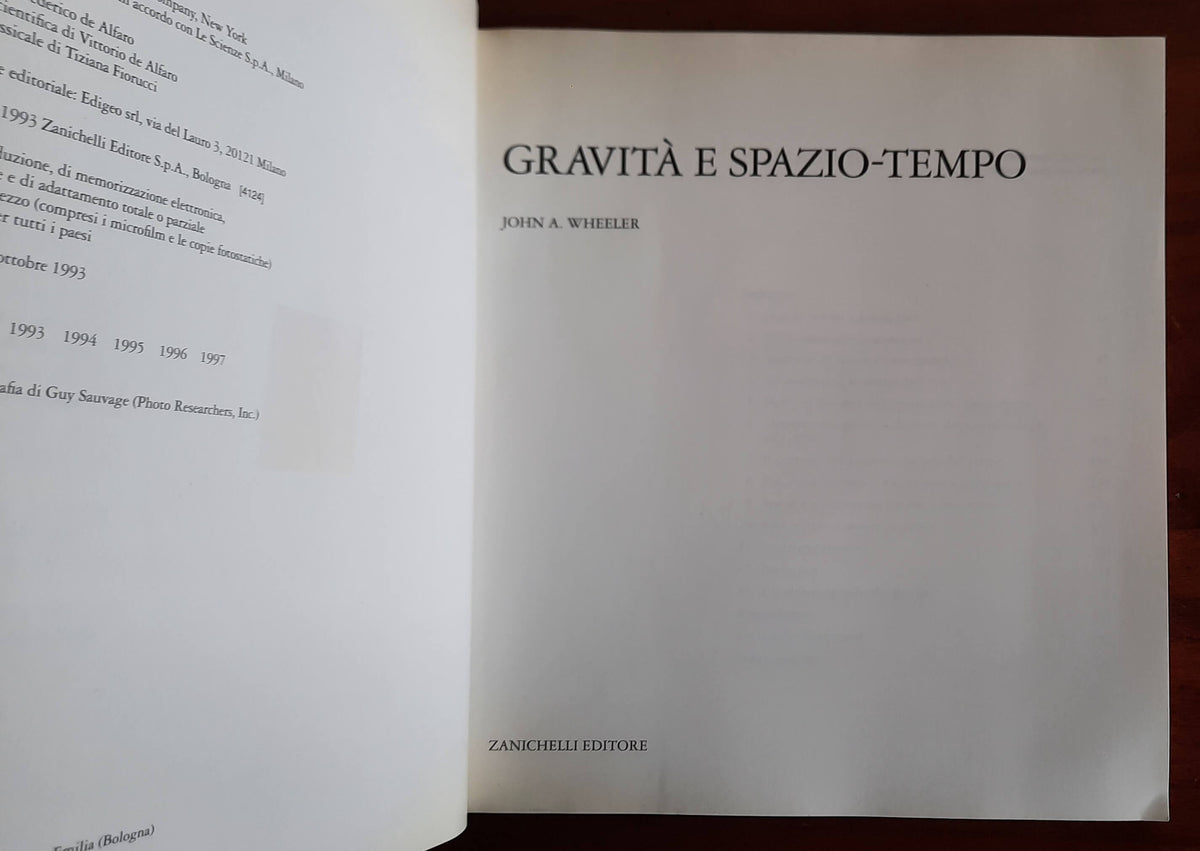 Gravità e spazio-tempo - Zanichelli