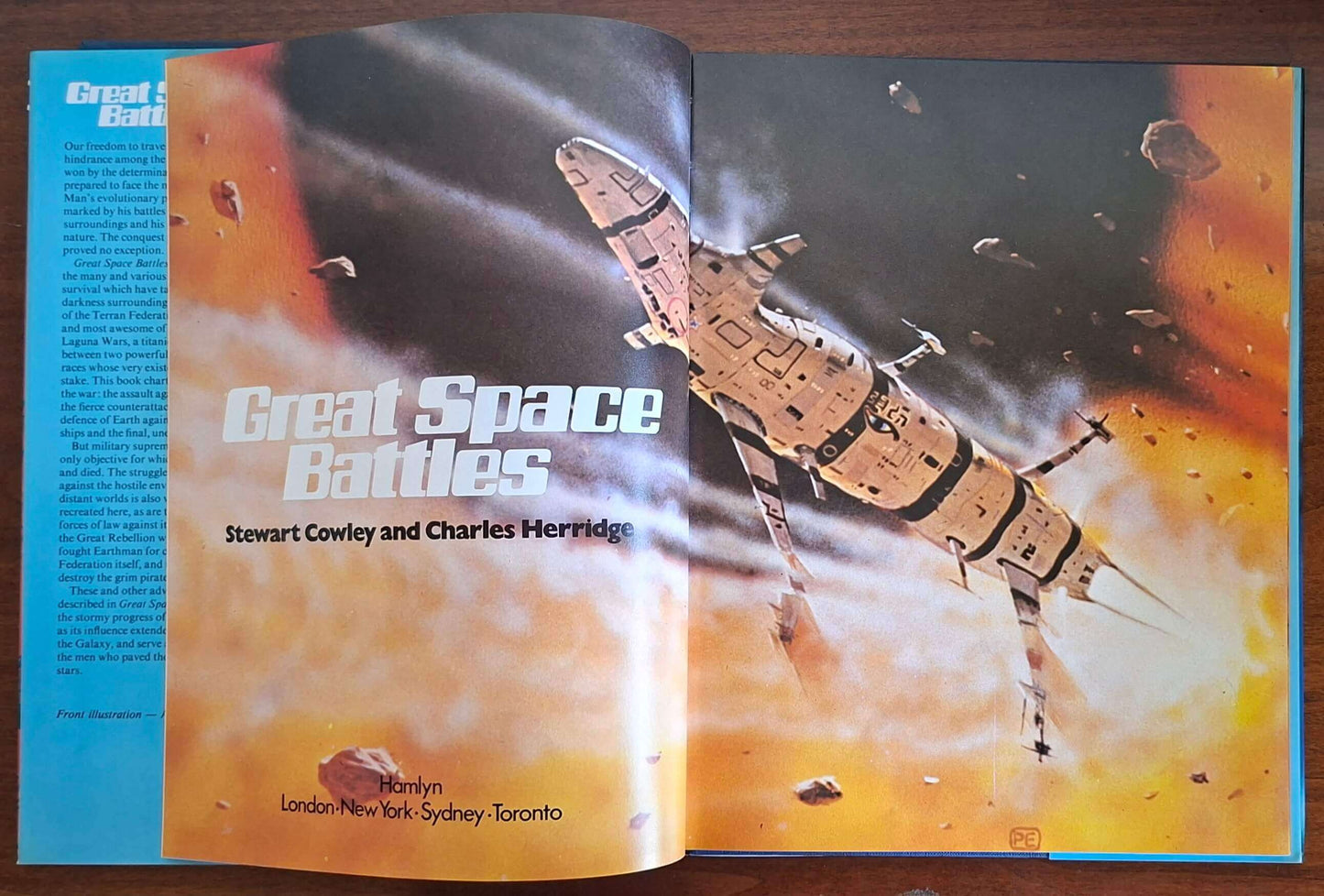 Great Space Battles - Stewart Cowley e Charles Herridge- Hamlin Publishing