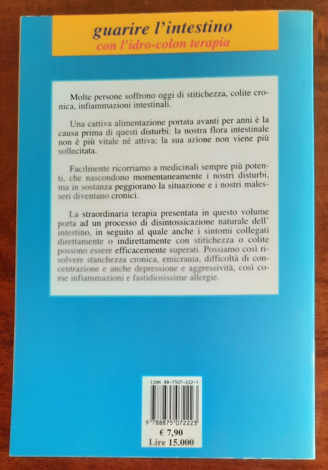 Guarire l’intestino con l’idro-colon terapia - Libreria Biellese