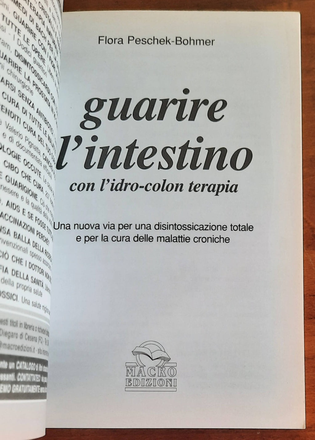 Guarire l’intestino con l’idro-colon terapia - Libreria Biellese