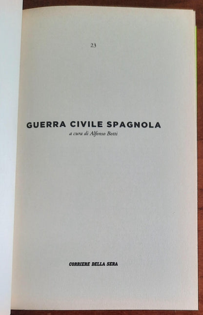 Guerra civile spagnola - di Alfonso Botti - Corriere Della Sera